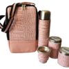 Set Matero Pampa rosa crocco