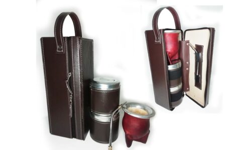 Set de Mate Compacto Bocon Marron