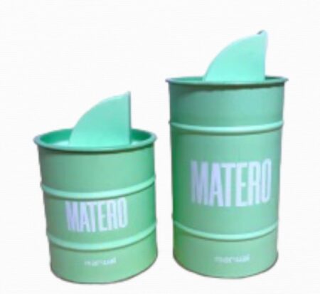 Set Latas Matero Verde