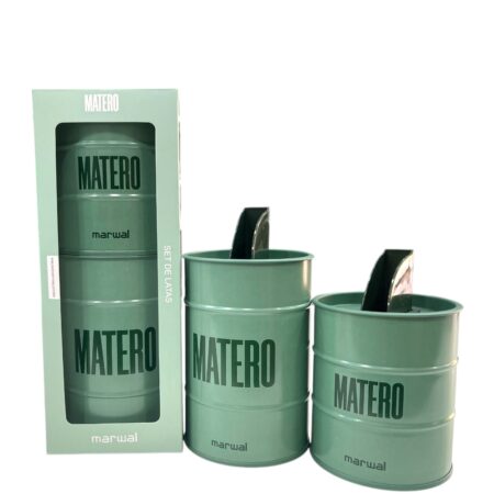Latas Matero Packaging verde