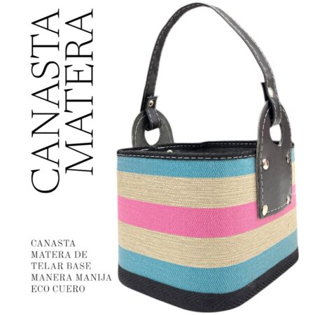 Canasta Matera de Telar