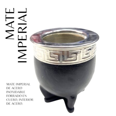 Mate Imperial de acero negro
