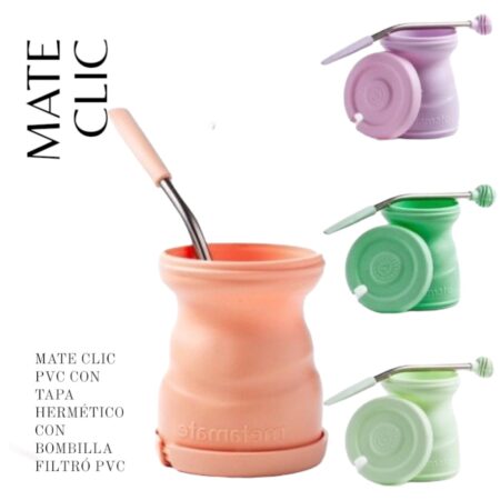 Mate Metamate con bombilla