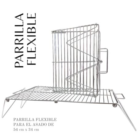 Parrilla plegable
