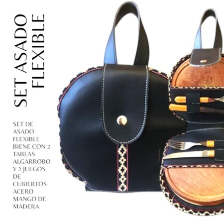 Set De Asado doble con guarda