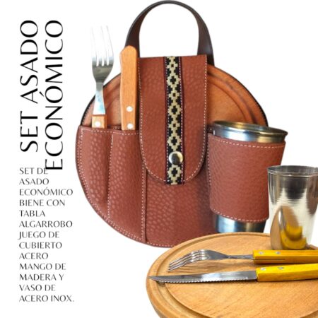 Set de Asado simil carpincho