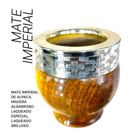 Mate Imperial de Alpaca lisa