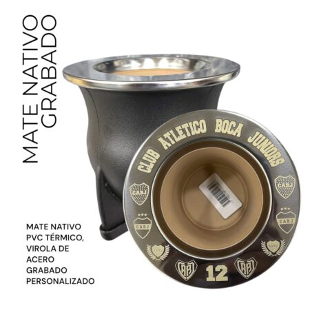 Mate Nativo grabado
