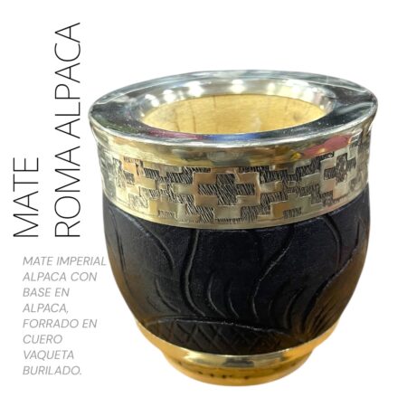 Mate Imperial de Alpaca Roma