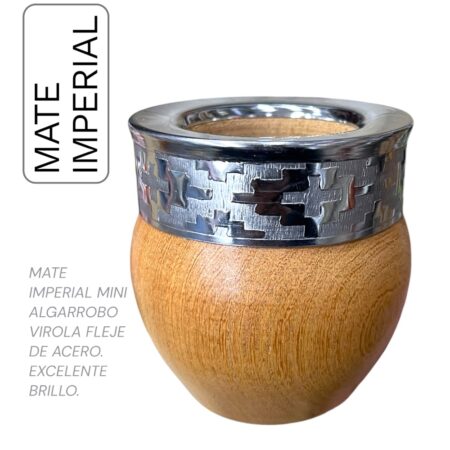 Mate Imperial algarrobo mini